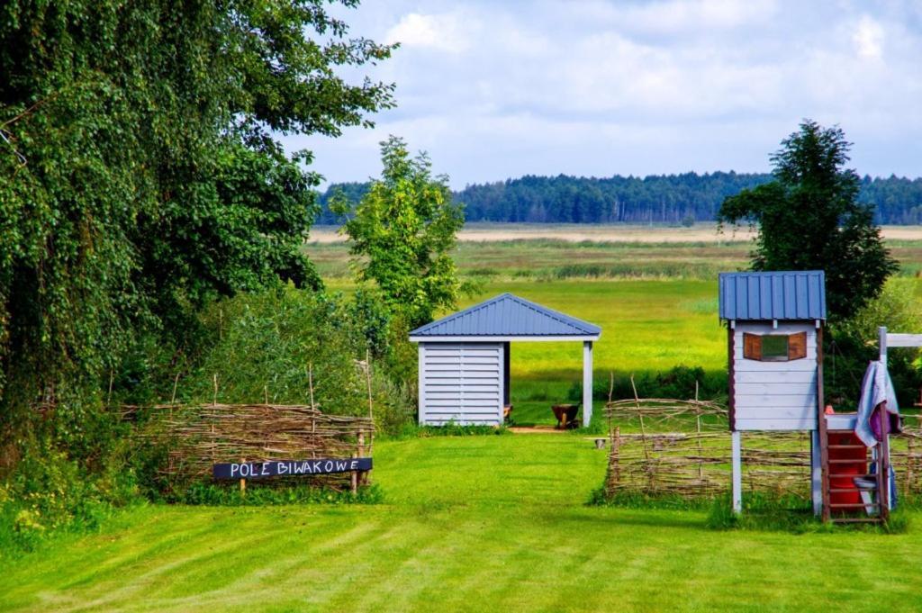 Wilcza Nora - Pole Biwakowe Hotel Dolistowo Nowe Bagian luar foto